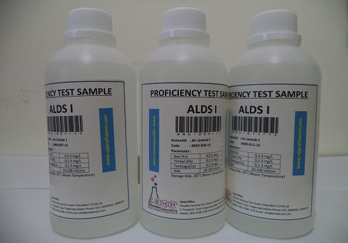 Uji Profisiensi Air Limbah (ALDS I)-BMD Laboratory