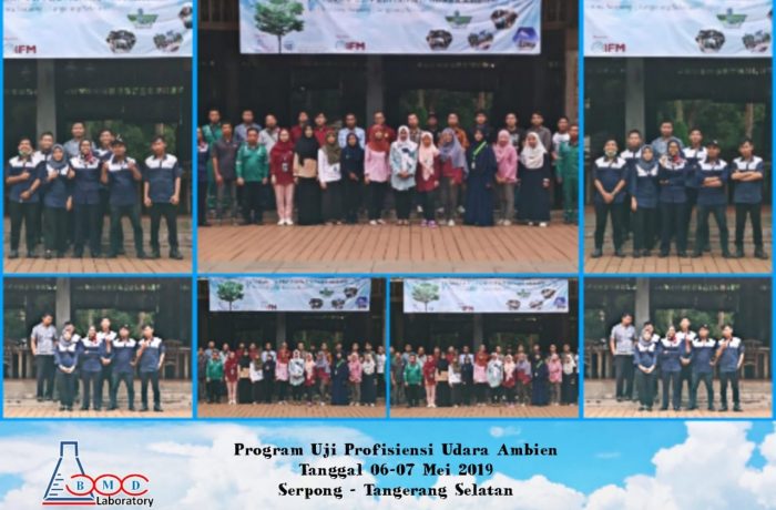 Uji Profisiensi Udara Ambient Batch I, Parameter SOx Nox dan NH3 Pelaksanaan Tgl 6-7 Mei 2019 Serpong Tangerang Selatan